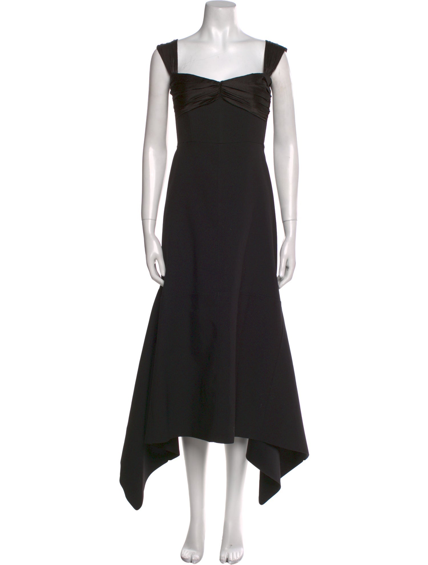 Solace London Square Neckline Long Dress