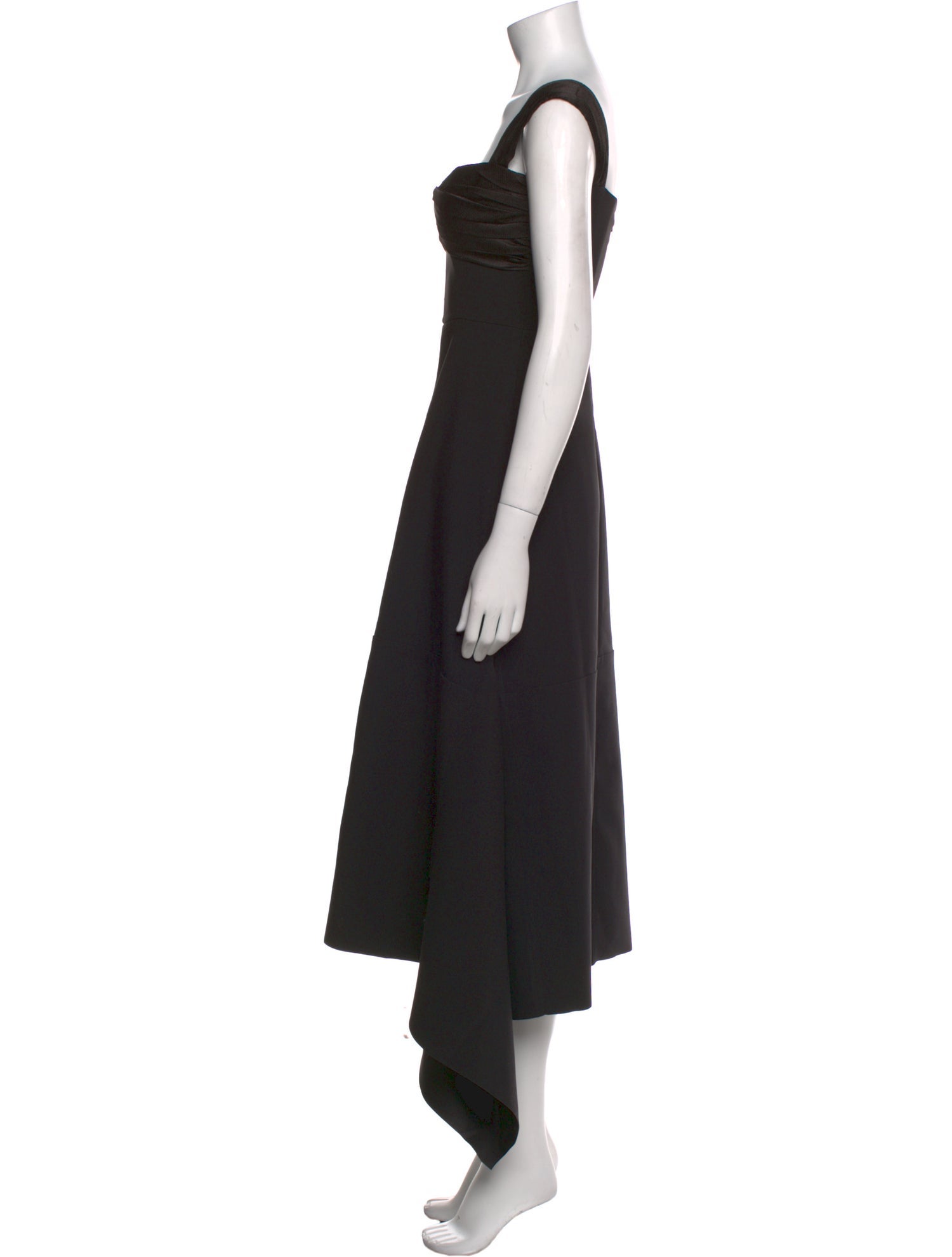 Solace London Square Neckline Long Dress