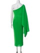 Solace London One-Shoulder Midi Length Dress