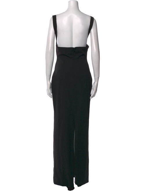 Solace London Square Neckline Long Dress
