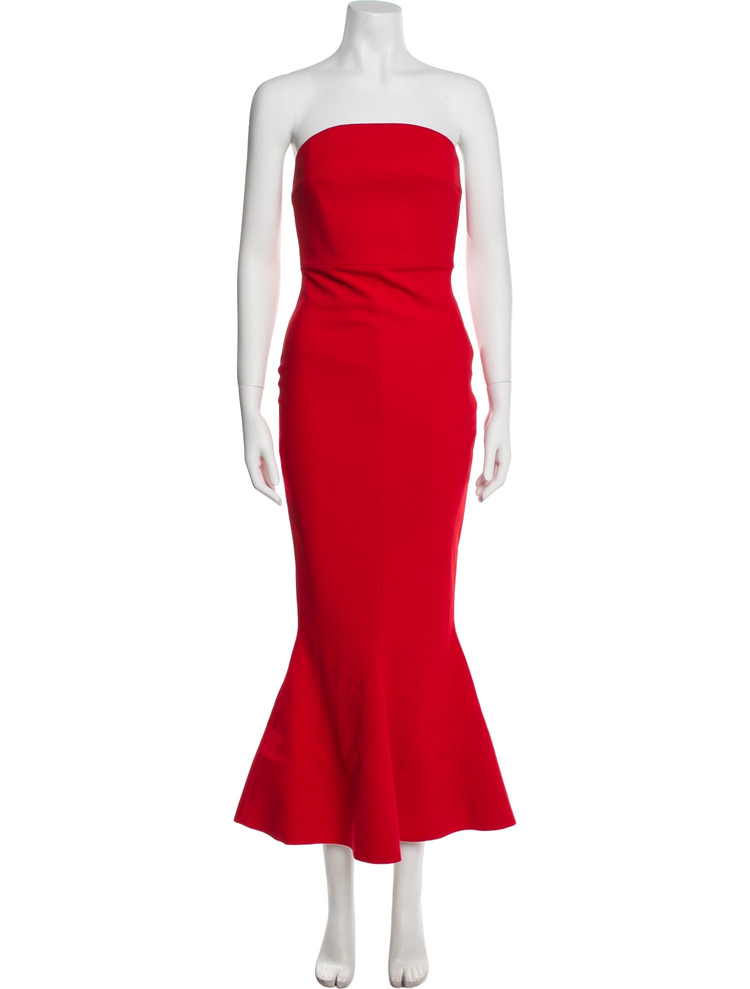Solace London Strapless Long Dress