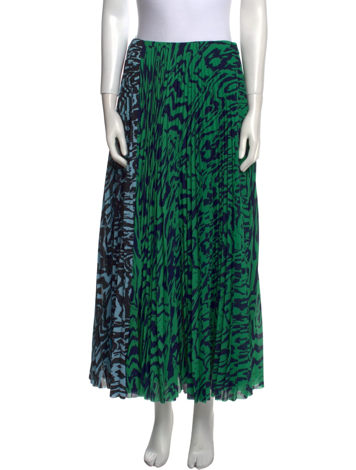 Solace London Printed Midi Length Skirt