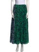Solace London Printed Midi Length Skirt