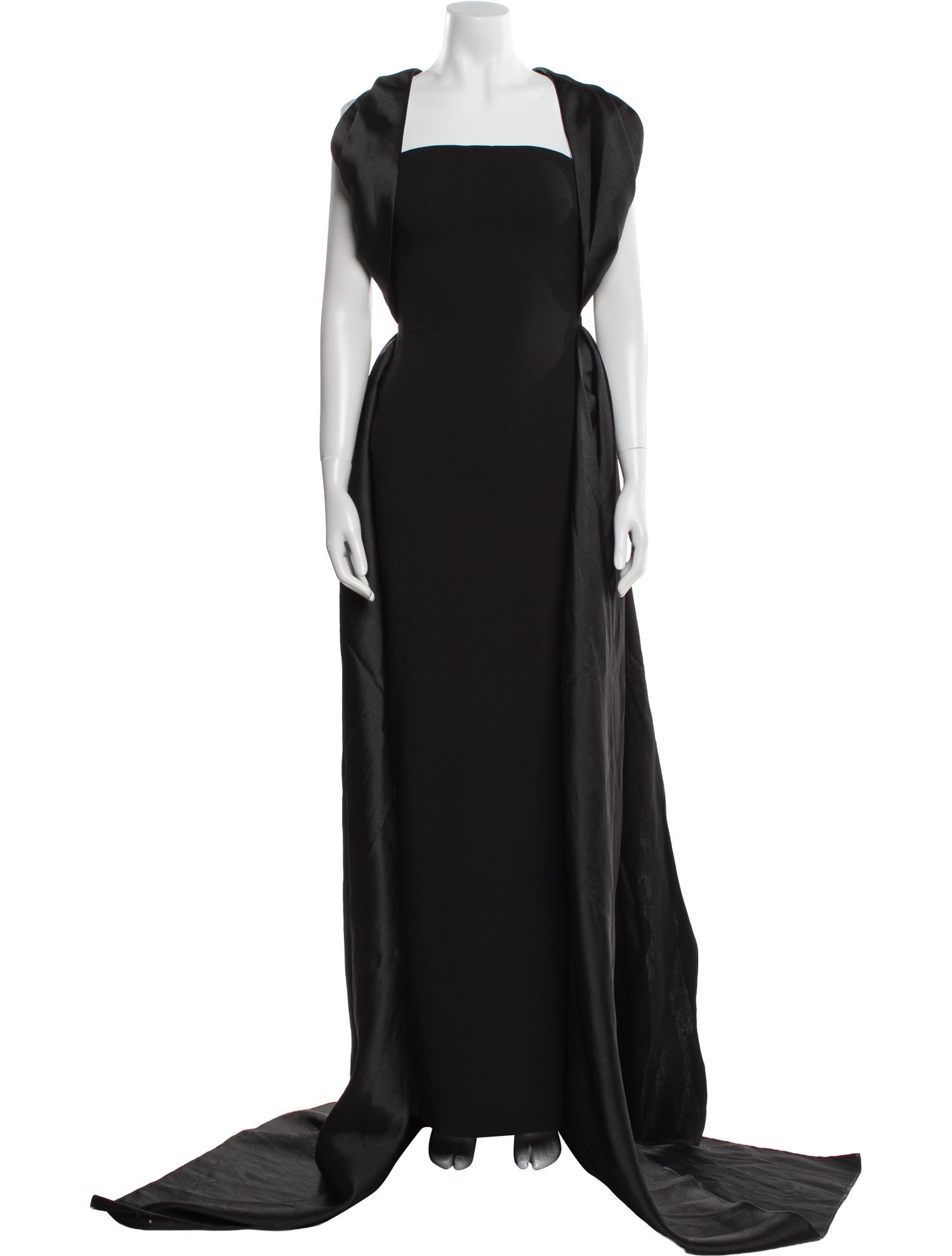 Solace London Square Neckline Long Dress