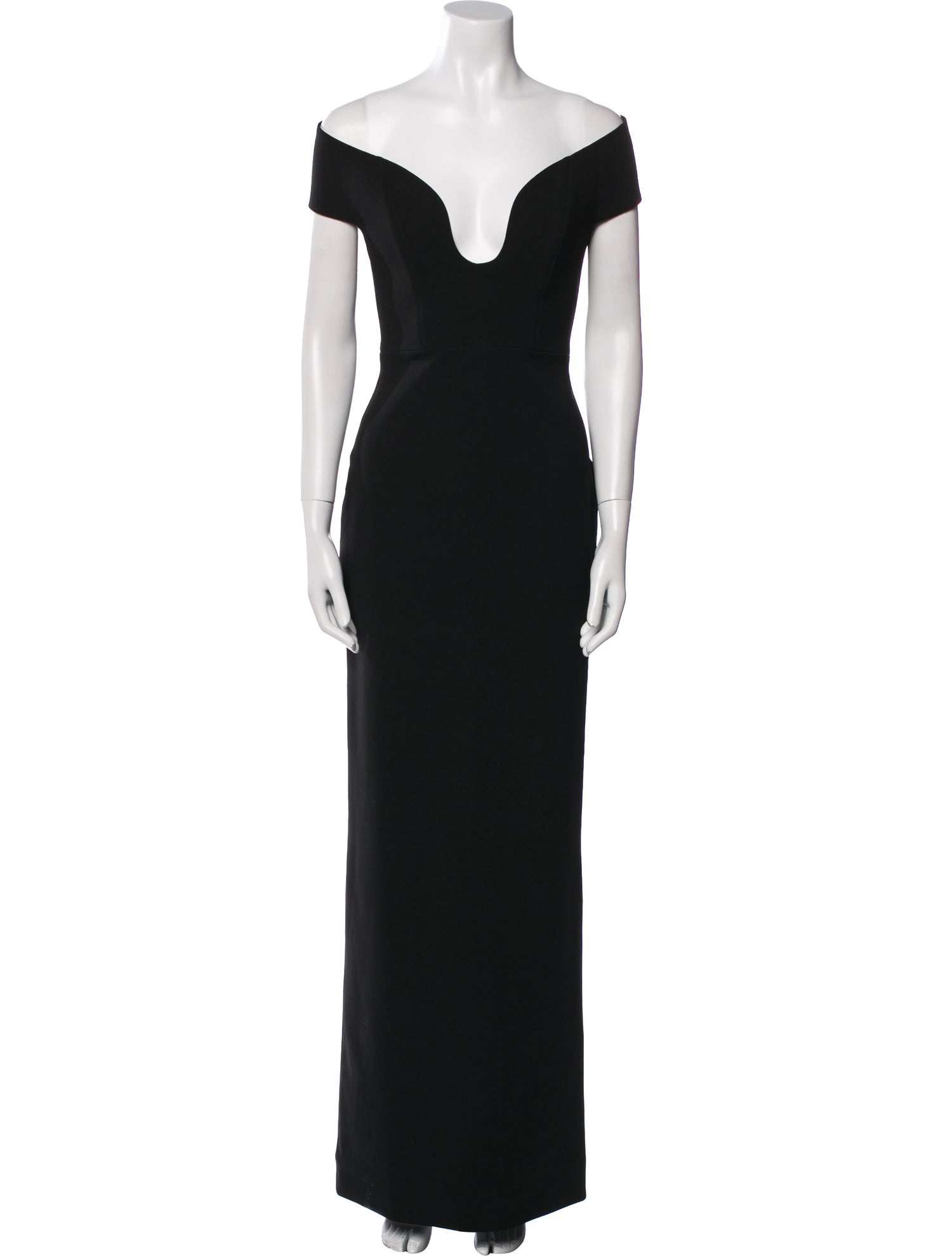 Solace London Off-The-Shoulder Long Dress