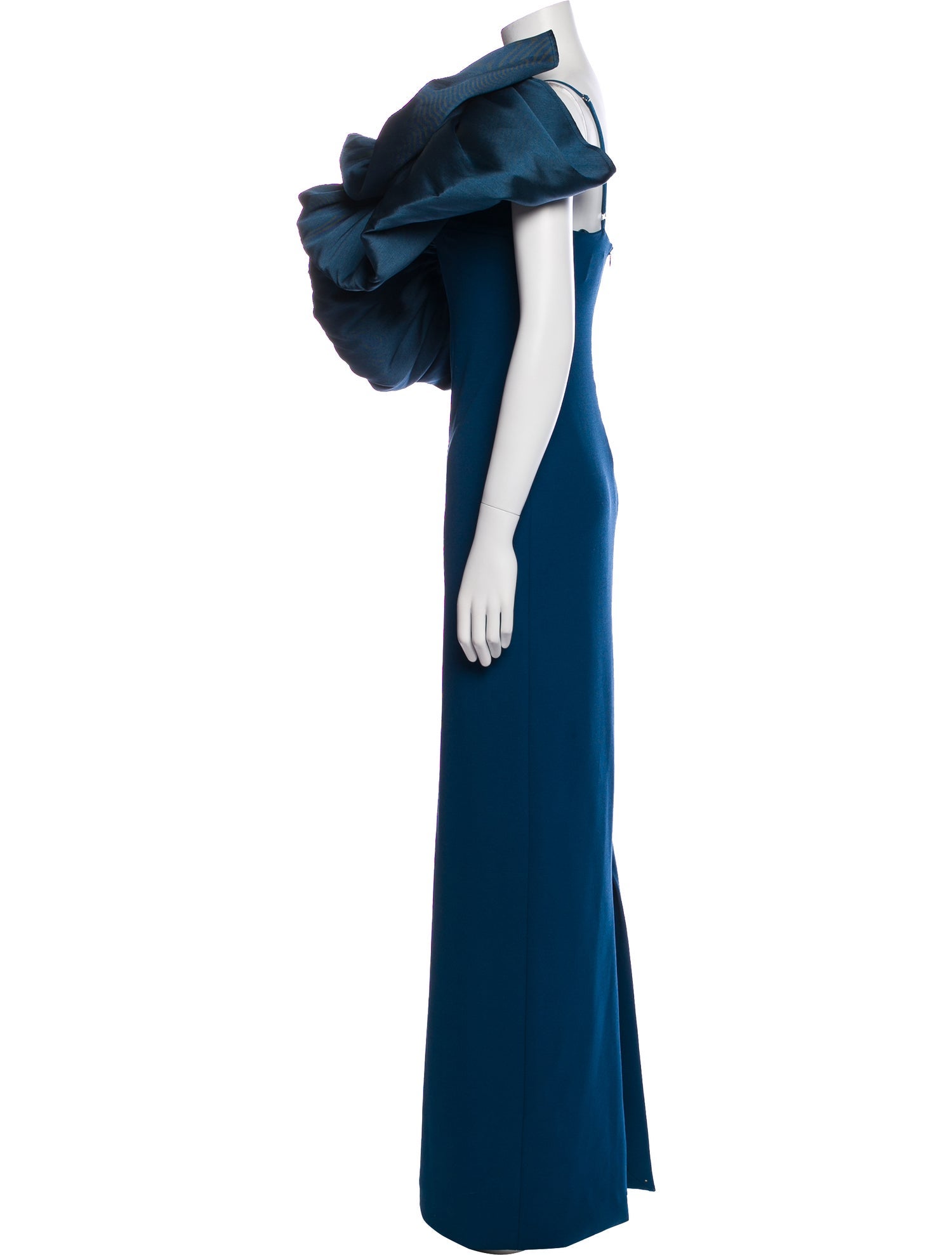 Solace London One-Shoulder Long Dress