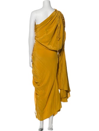 Solace London One-Shoulder Long Dress