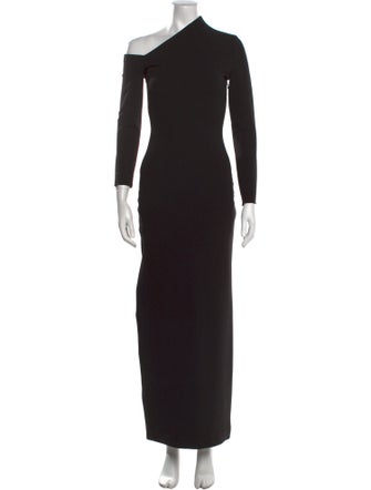 Solace London One-Shoulder Long Dress