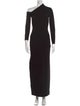 Solace London One-Shoulder Long Dress