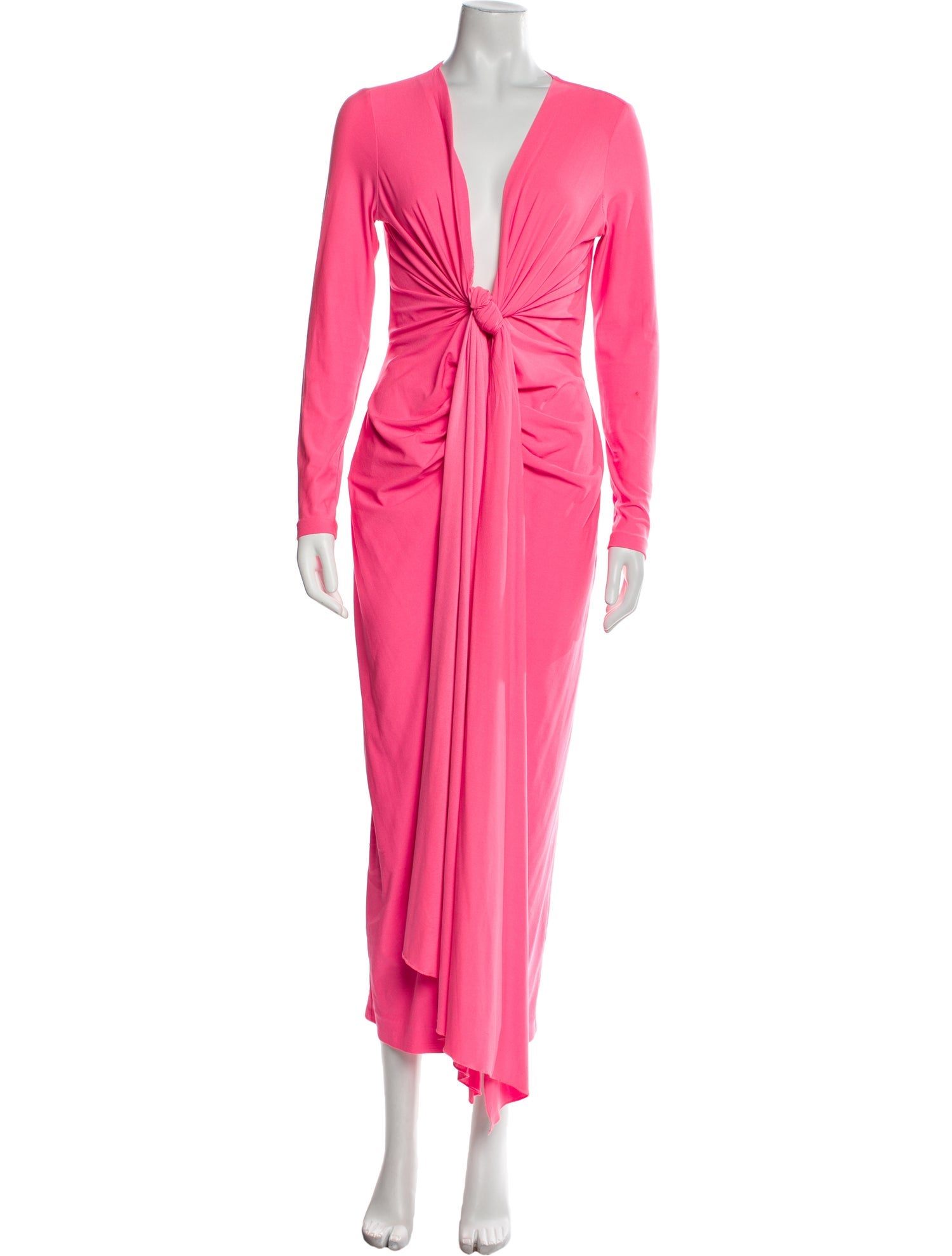 Solace London V-Neck Long Dress