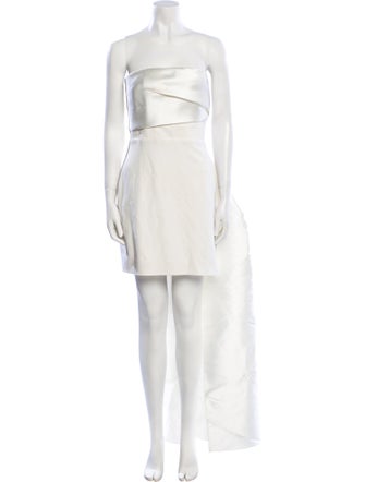 Solace London Strapless Mini Dress