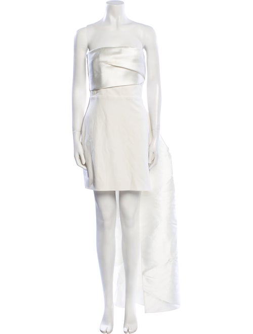 Solace London Strapless Mini Dress