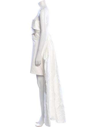 Solace London Strapless Mini Dress