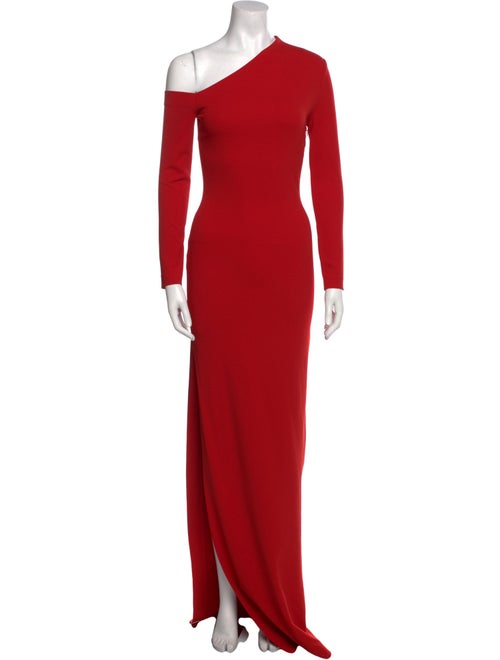 Solace London One-Shoulder Long Dress