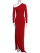 Solace London One-Shoulder Long Dress