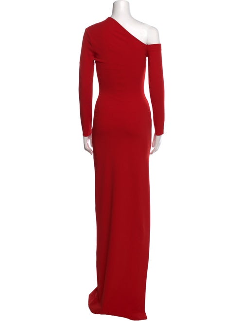 Solace London One-Shoulder Long Dress