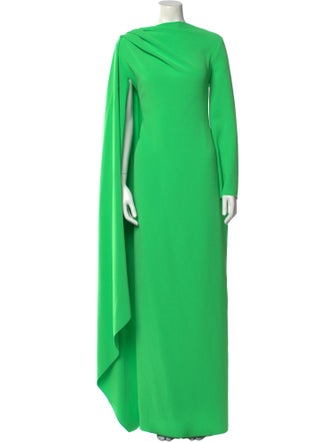 Solace London One-Shoulder Long Dress