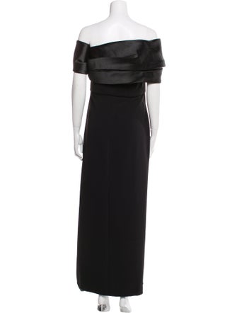 Solace London Off-The-Shoulder Long Dress