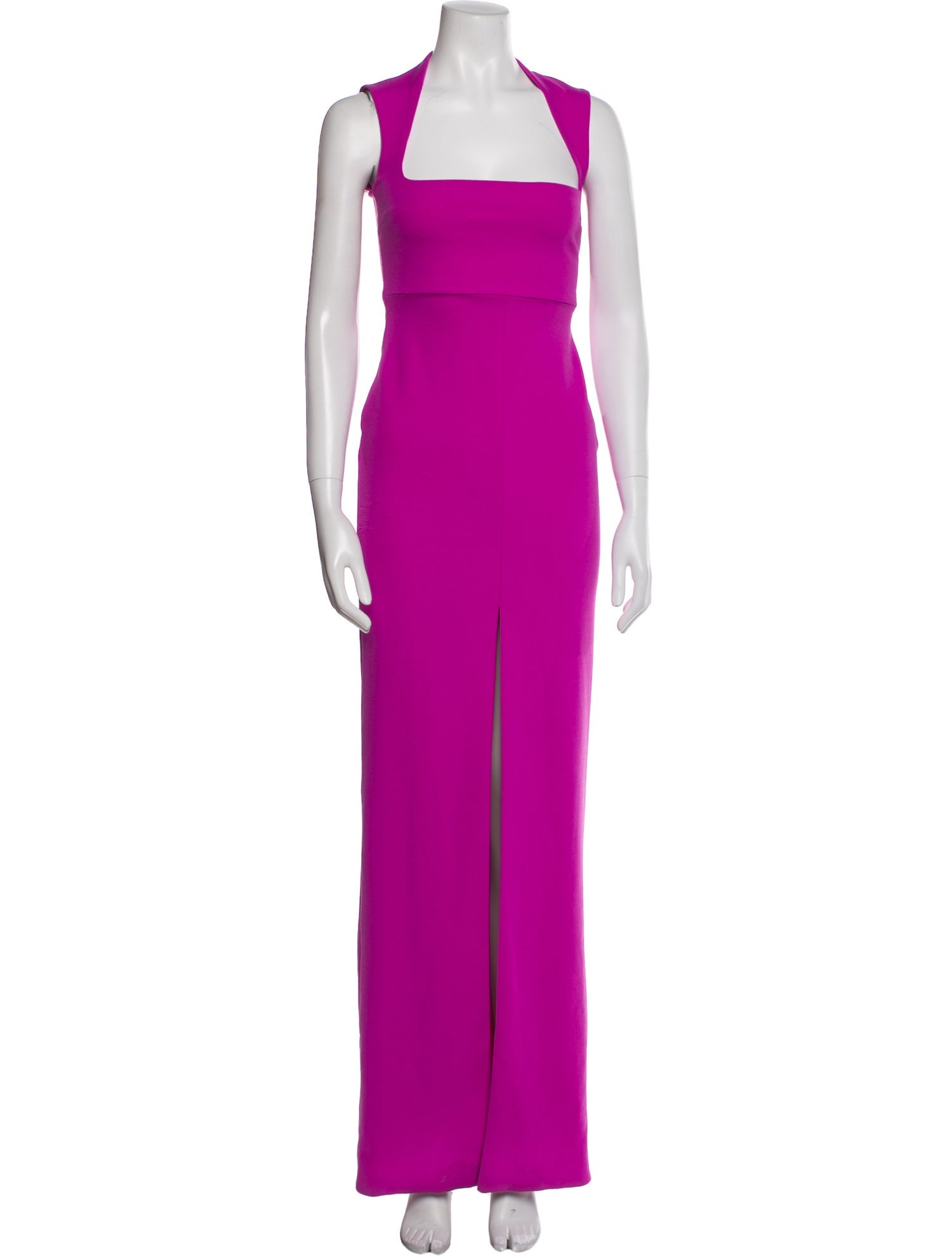 Solace London Square Neckline Long Dress