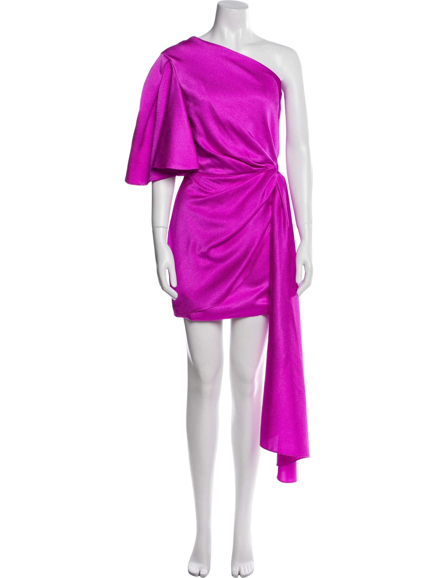 Solace London One-Shoulder Mini Dress