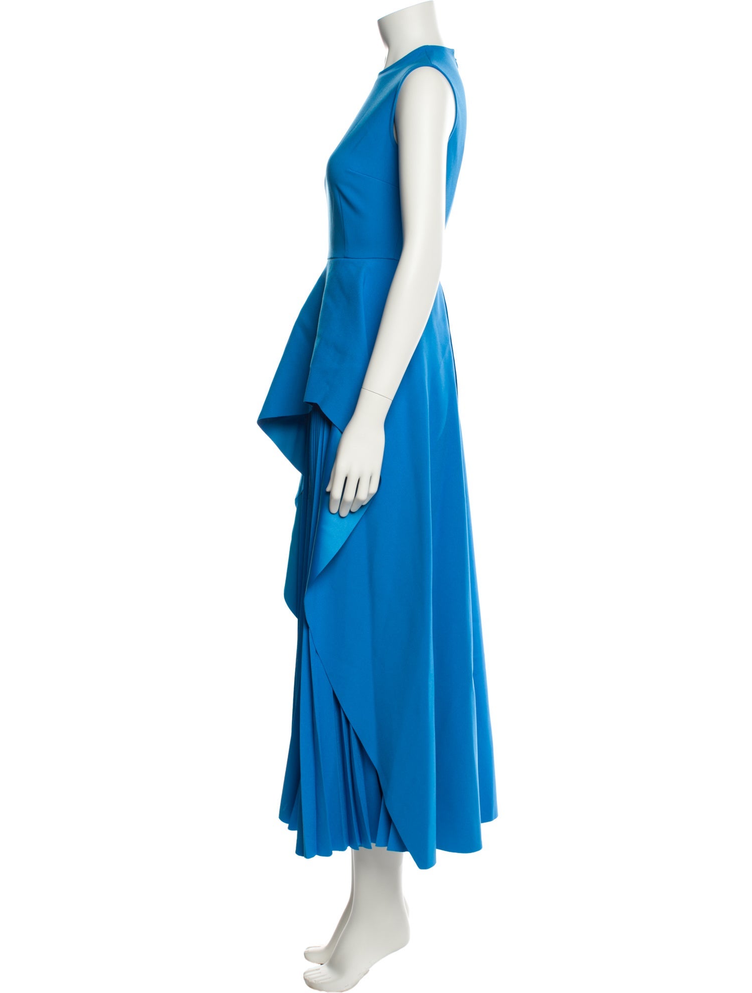 Solace London Crew Neck Long Dress