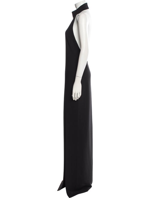 Solace London Mock Neck Long Dress