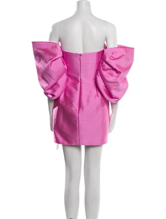 Solace London Off-The-Shoulder Mini Dress