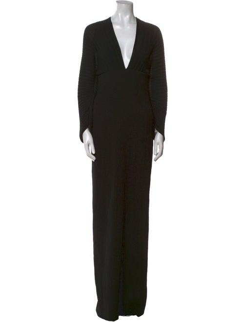 Solace London V-Neck Long Dress