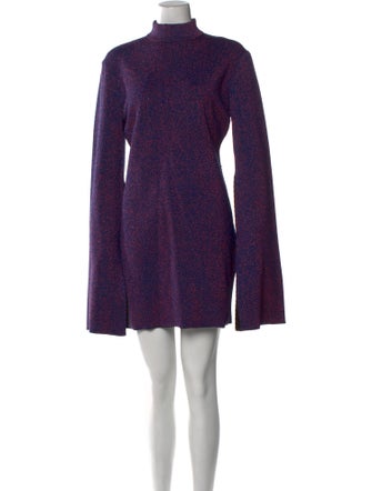 Solace London Turtleneck Mini Dress