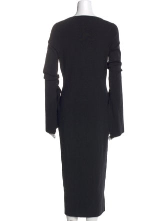 Solace London V-Neck Midi Length Dress