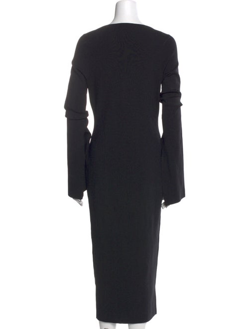 Solace London V-Neck Midi Length Dress