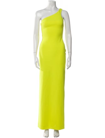 Solace London One-Shoulder Long Dress