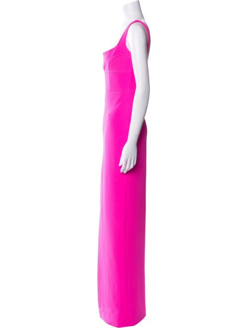 Solace London V-Neck Long Dress