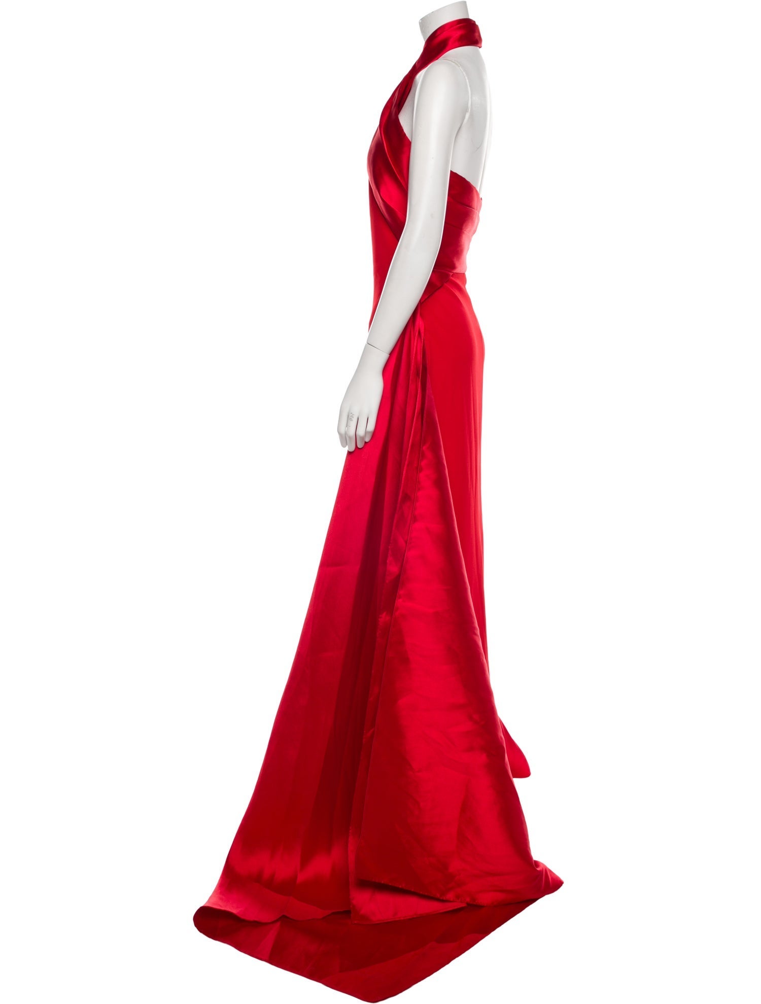 Solace London Halterneck Long Dress w/ Tags