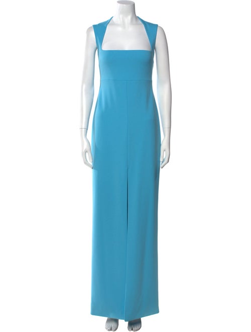 Solace London Square Neckline Long Dress