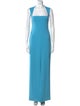 Solace London Square Neckline Long Dress