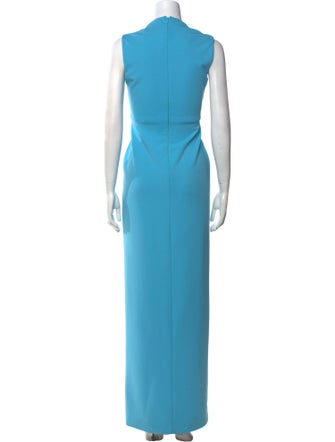 Solace London Square Neckline Long Dress