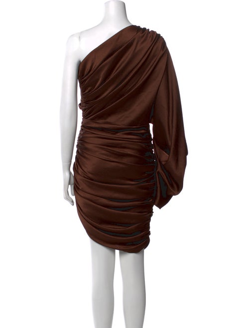 Solace London One-Shoulder Knee-Length Dress