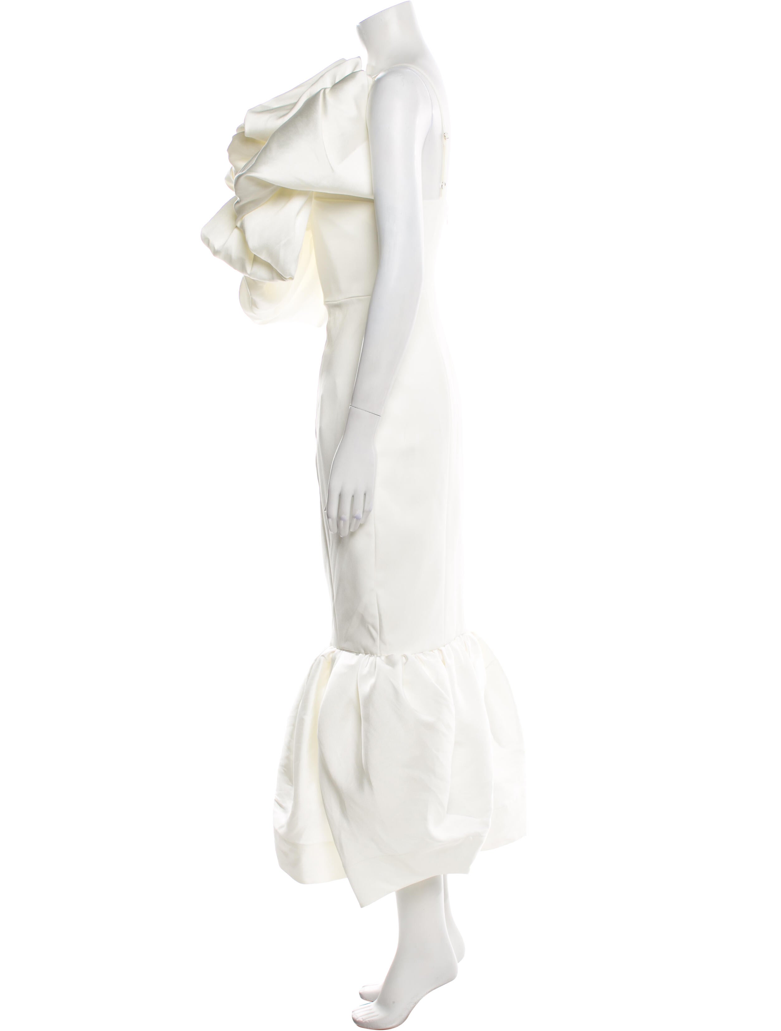 Solace London One-Shoulder Long Dress