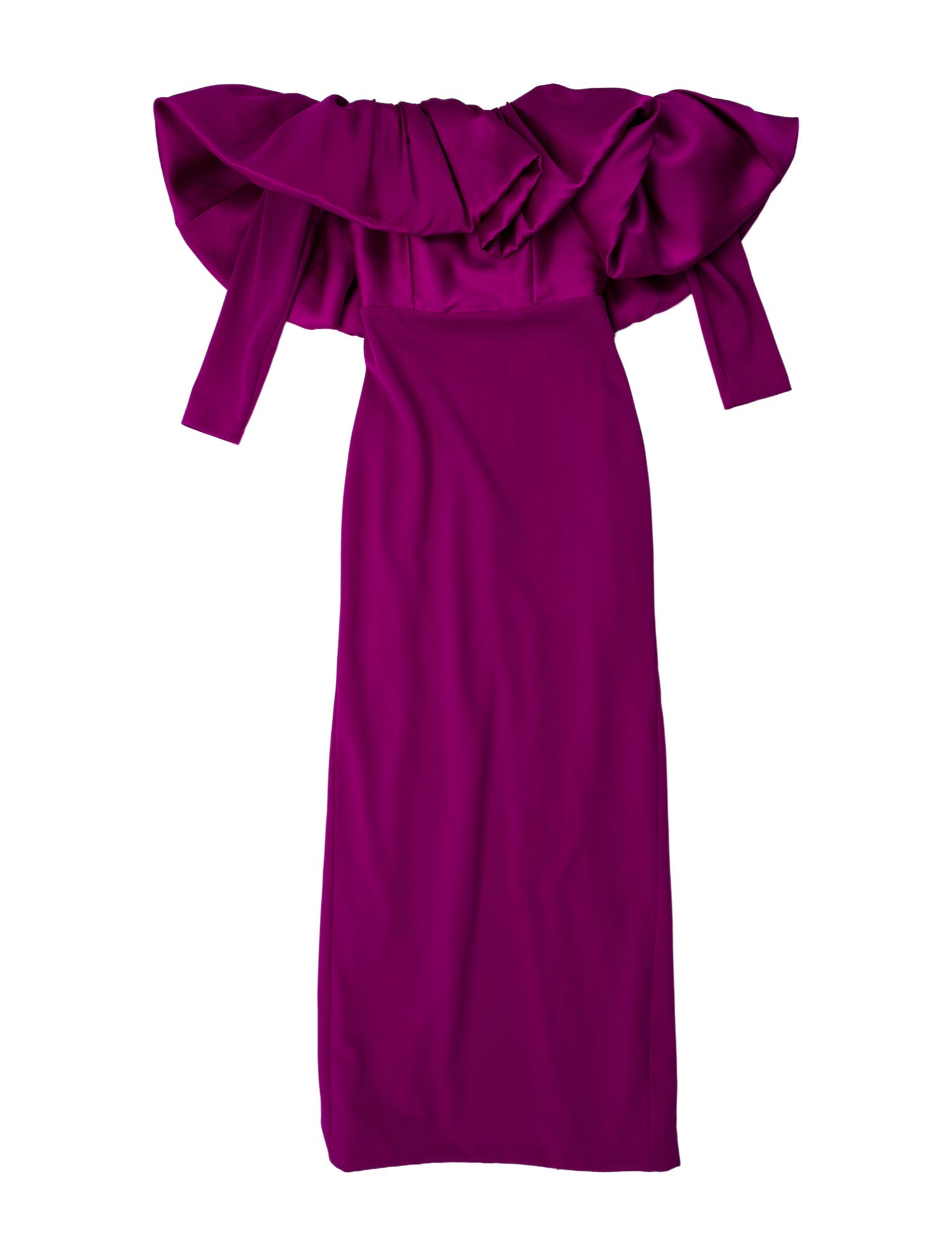 Solace London Strapless Long Dress