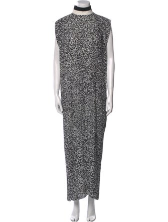 Solace London Printed Long Dress