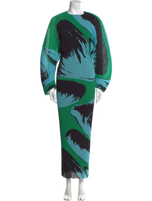 Solace London Printed Long Dress