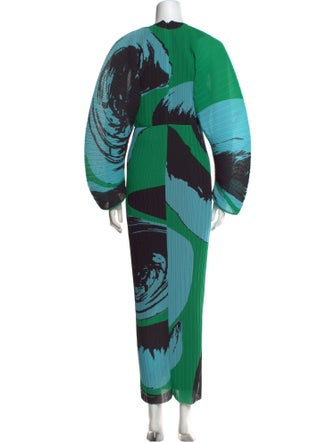 Solace London Printed Long Dress