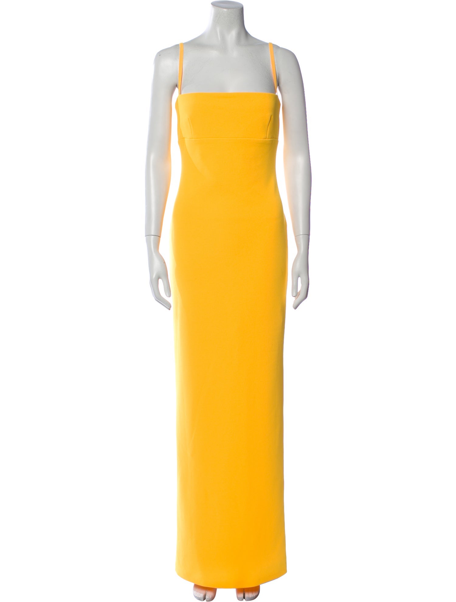 Solace London Square Neckline Long Dress