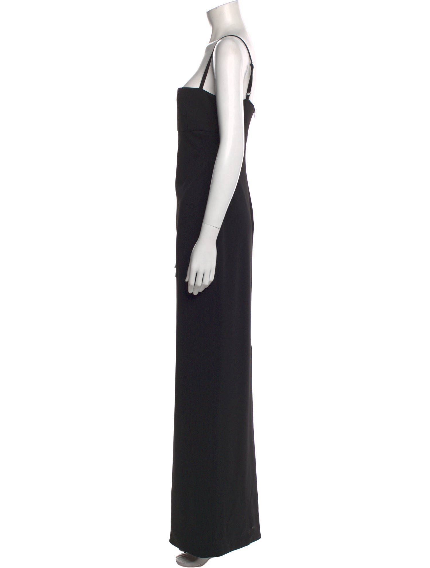 Solace London Square Neckline Long Dress