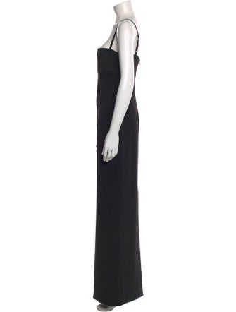 Solace London Square Neckline Long Dress