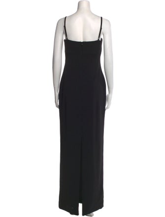 Solace London Square Neckline Long Dress