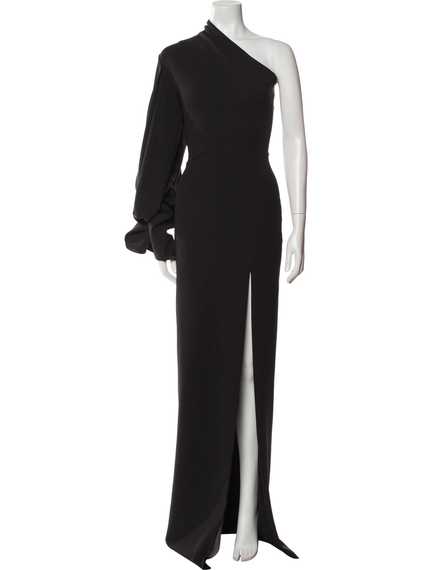 Solace London One-Shoulder Long Dress