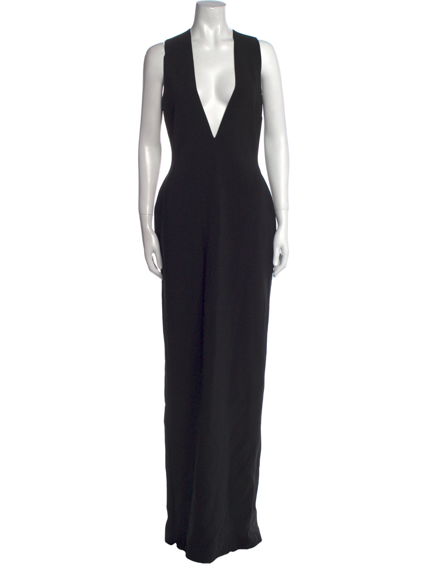 Solace London V-Neck Long Dress