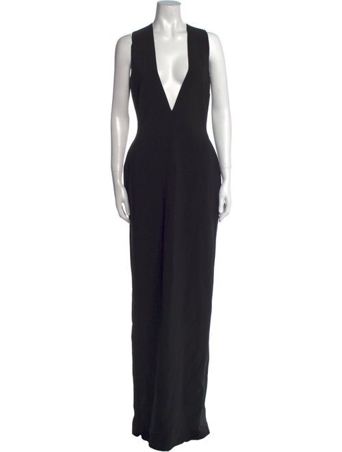 Solace London V-Neck Long Dress